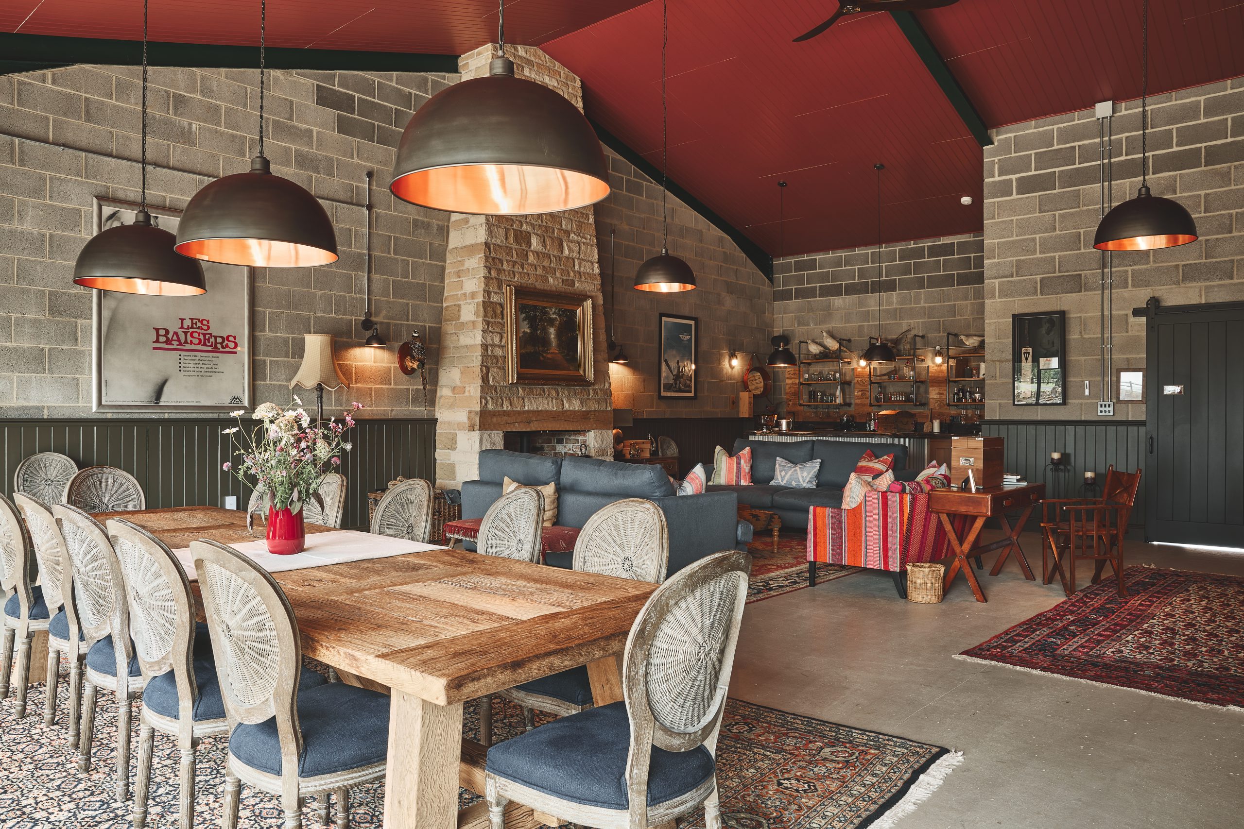 You can hire out the whole estate or just the Byre